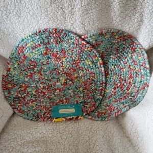 Pioneer Woman braided placemats